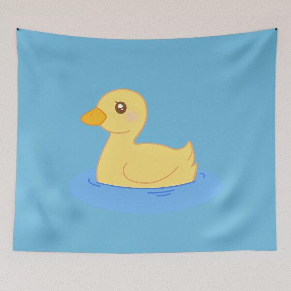Item preview, Yellow Duck Swimming designed and sold by Moni-Makes-Art.