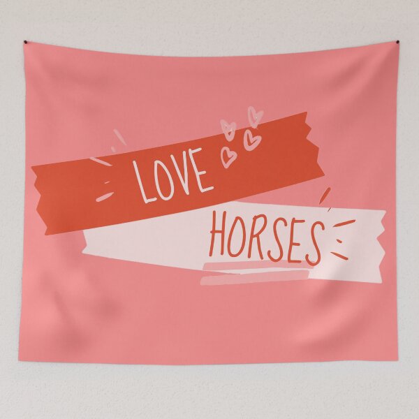 Item preview, I love horses designed and sold by Real Equestrian.