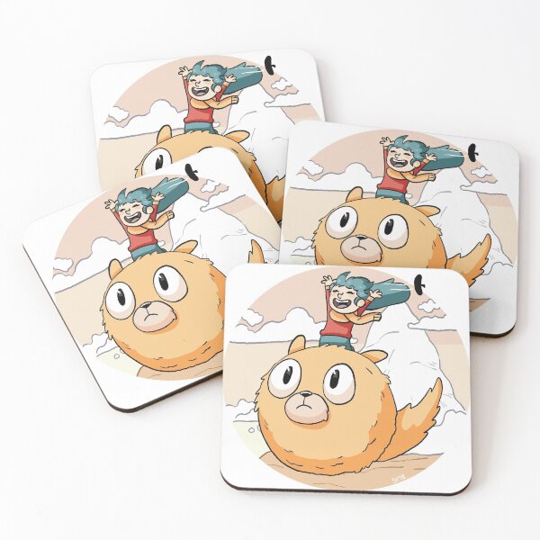 Item preview, hilda netflix flying on cute dog designed and sold by RB-Store.
