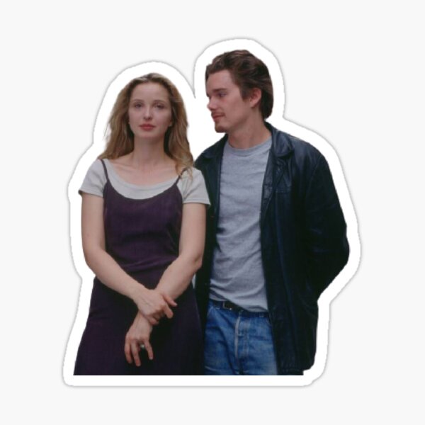 Jesse and Celine from Before Series Sticker