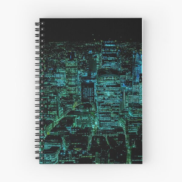 Item preview, London Skyline in Teal and Green designed and sold by jerankin.