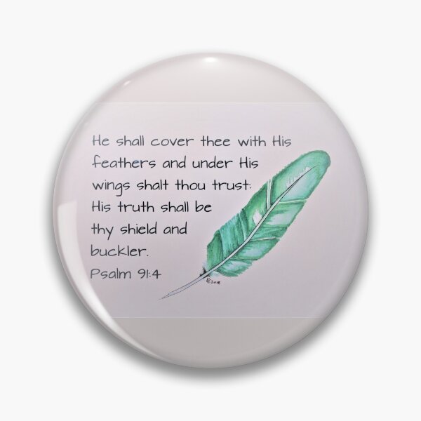 Item preview, Psalm 91:4 designed and sold by KareyCongo.