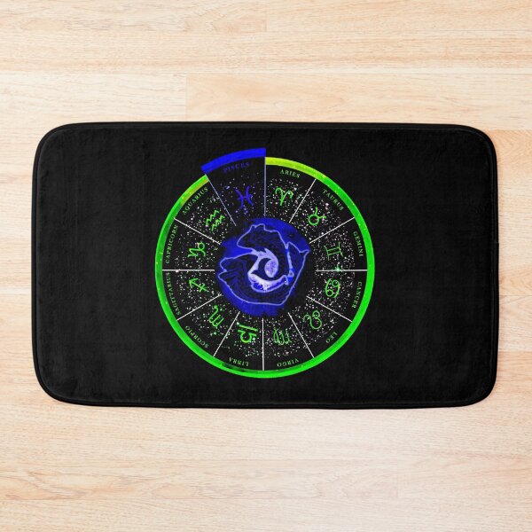 Item preview, Pisces on zodiac wheel designed and sold by ThairoRM.