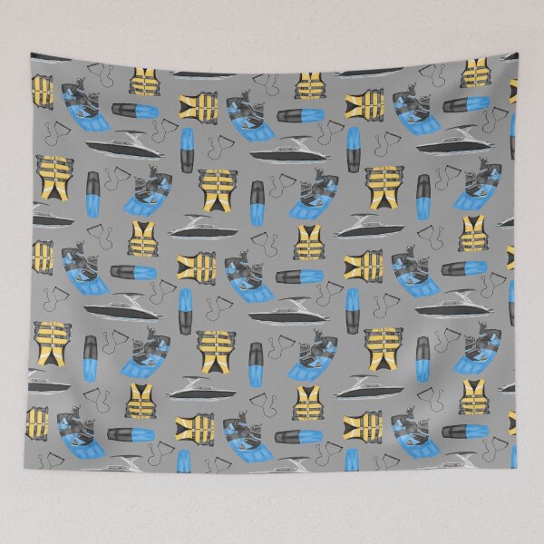 Item preview, Wakeboarding - Grey designed and sold by HB Loves Crafts.