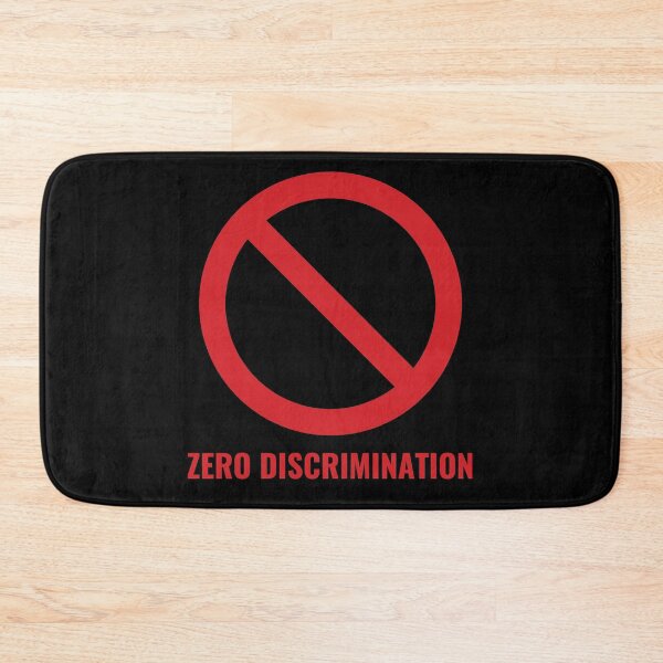 Item preview, Zero Discrimination Red Sign - Zero Discrimination Day designed and sold by P2CPOD.