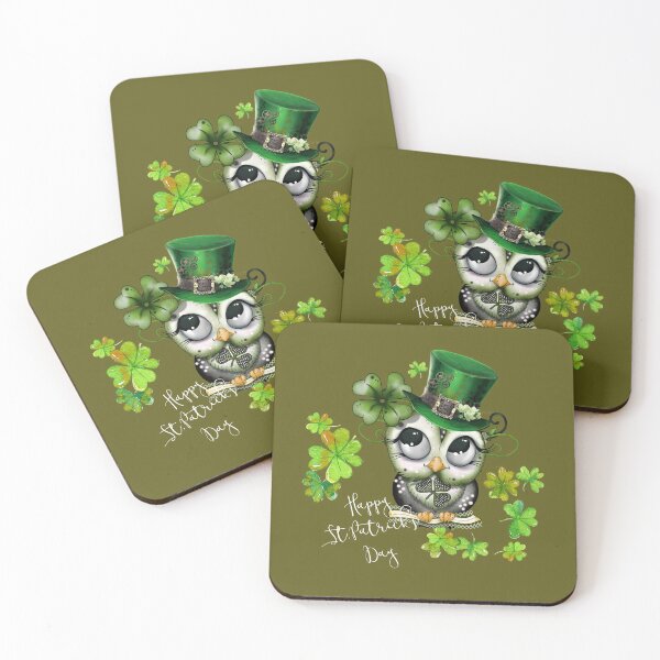 Item preview,   St Patrick Steam Punk  Owl designed and sold by Gothic Fantasy.