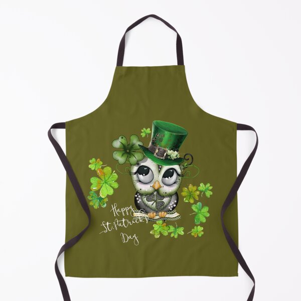 Item preview, St Patrick Steam Punk Owl designed and sold by Gothic Fantasy.