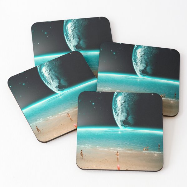 Item preview, Space Beach Day  designed and sold by mcavisuals.