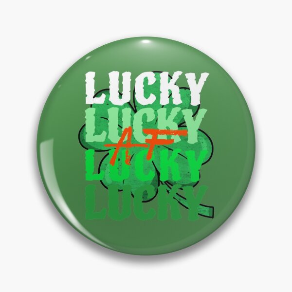 Item preview, Lucky AF - Funny St. Patrick's Day designed and sold by alancrapopod.