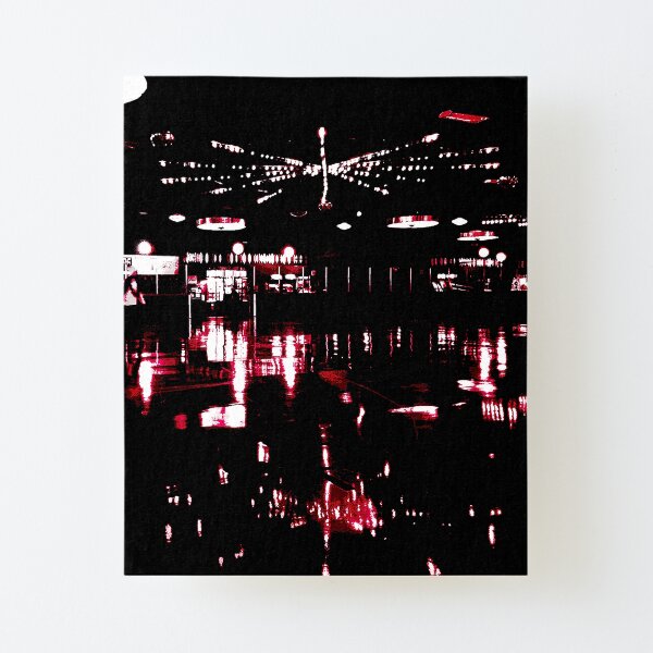 rink daze Canvas Mounted Print