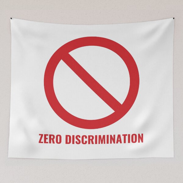 Item preview, Zero Discrimination Sign - Zero Discrimination Day designed and sold by P2CPOD.