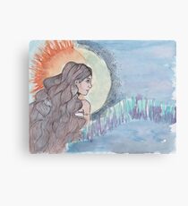 Sky Woman Canvas Print