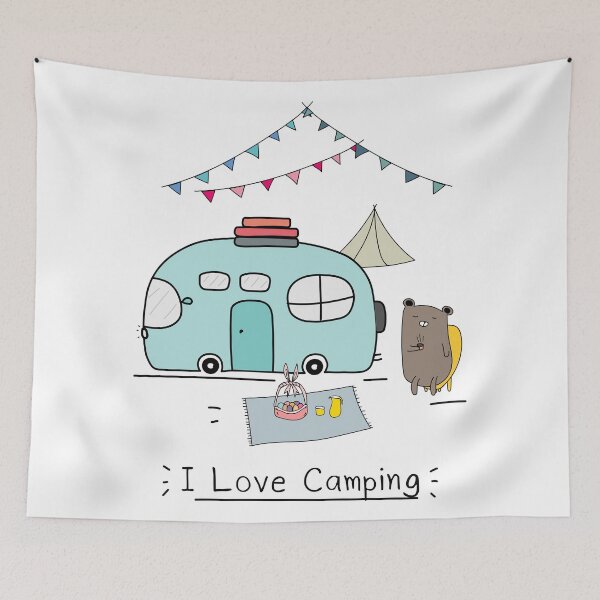 Item preview, I Love Camping designed and sold by SportsT-Shirts.
