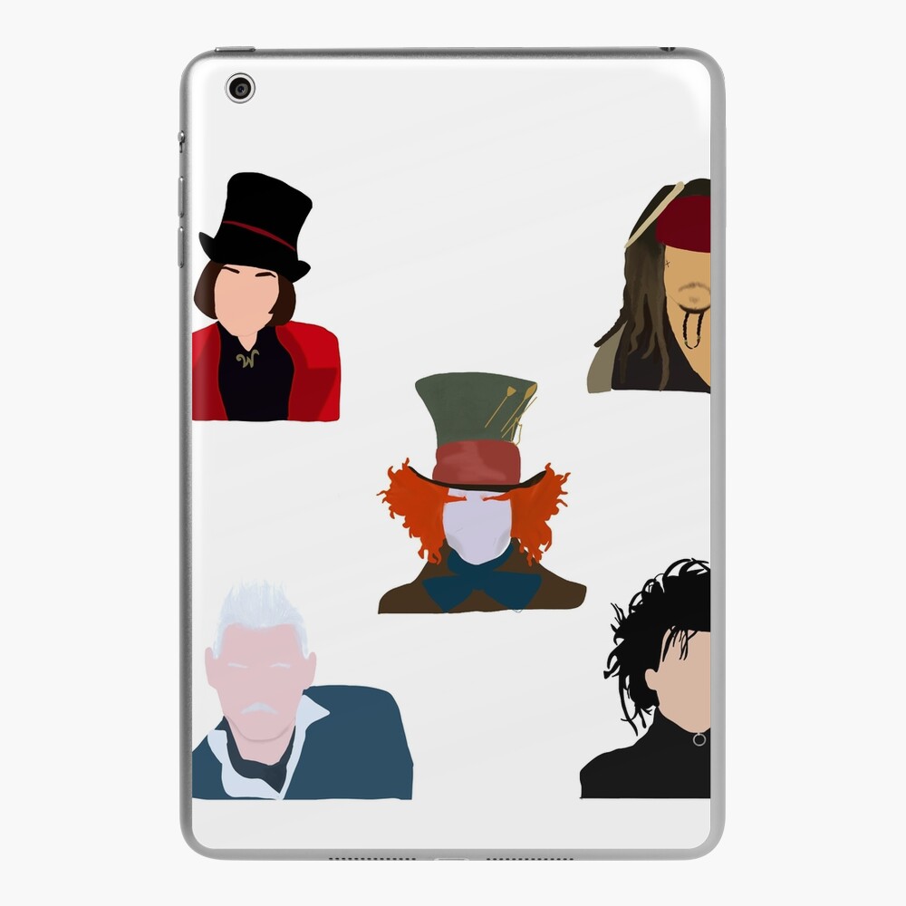 MUMBLER! Willy Wonka Johnny Depp iPad Case & Skin for Sale by