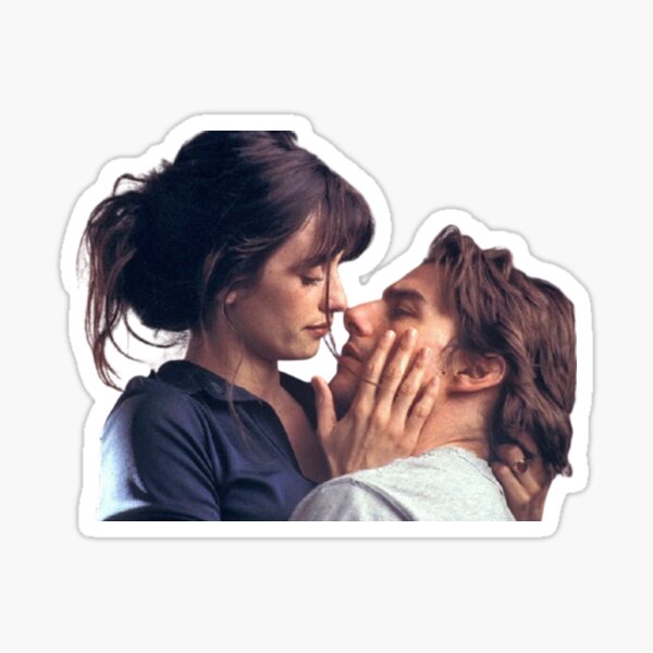 David Aames and Sofia Serrano from Vanilla Sky Sticker