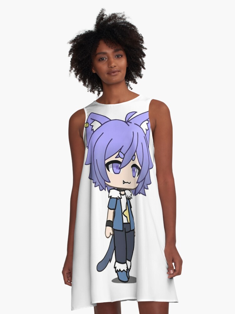 Gacha Life Design Cute Girls Gacha Life Cute Boys Gacha Life Series Glmm A Line Dress By Taloos Redbubble