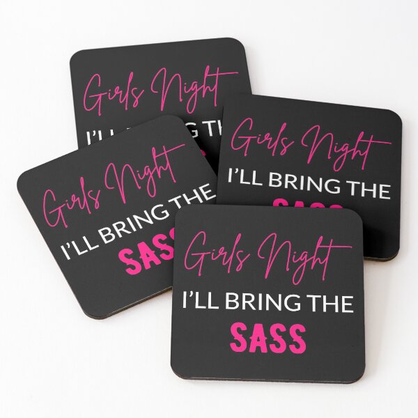 Item preview, Girls Night I'll Bring The Sass designed and sold by Lemon Pepper.
