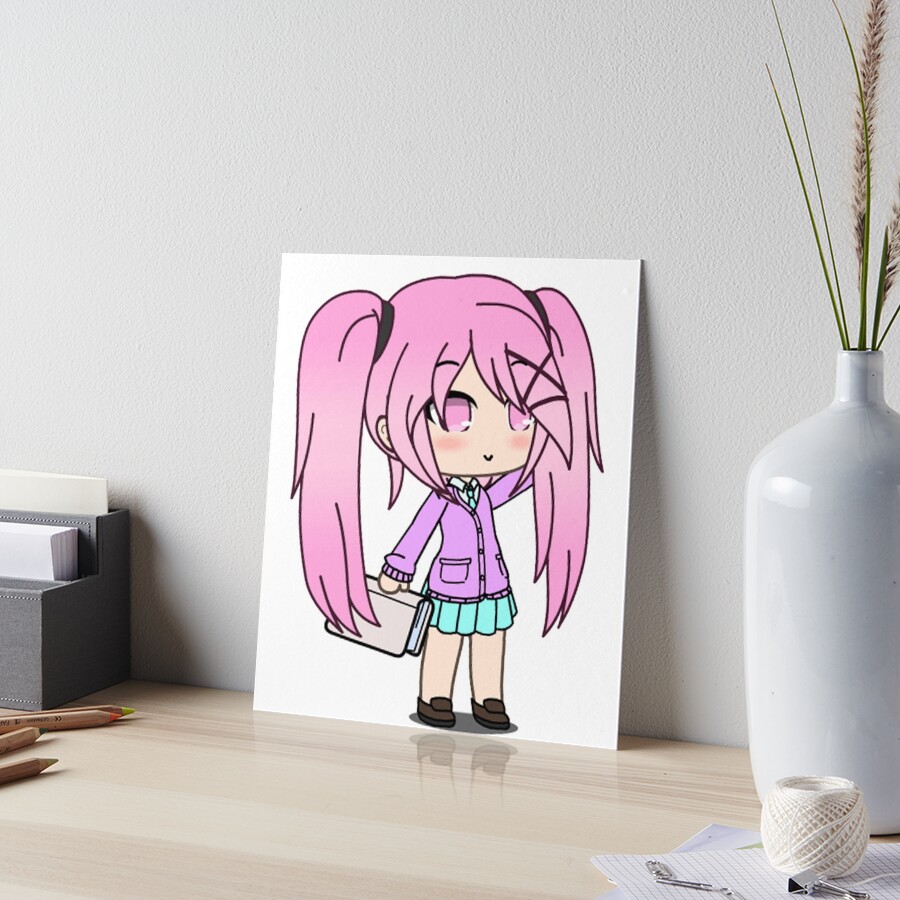 Gacha Life Design - Cute Girls Gacha Life Cute Boys Gacha Life  Series-GLMM, Art Board Print for Sale by Taloos