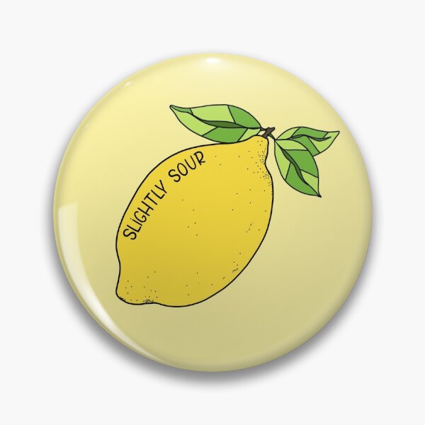 Item preview, Slightly Sour Lemon designed and sold by Chez Louie Designs.