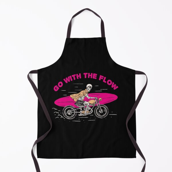 Item preview, GO WITH THE FLOW SKULL SURF DESIGN designed and sold by Picspot.
