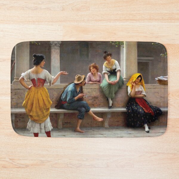 Item preview, Gossip - Eugen von Blaas - 1903 designed and sold by CJET.