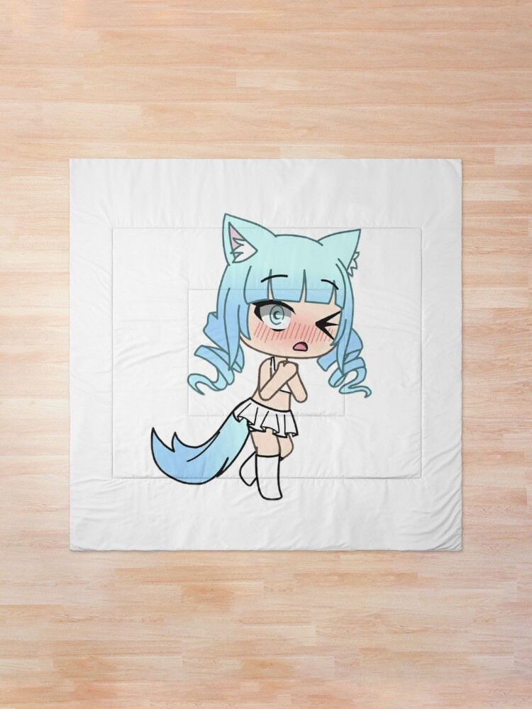 Gacha Life Girl with Cute GLMM Gacha life series. Duvet Cover for Sale by  Taloos