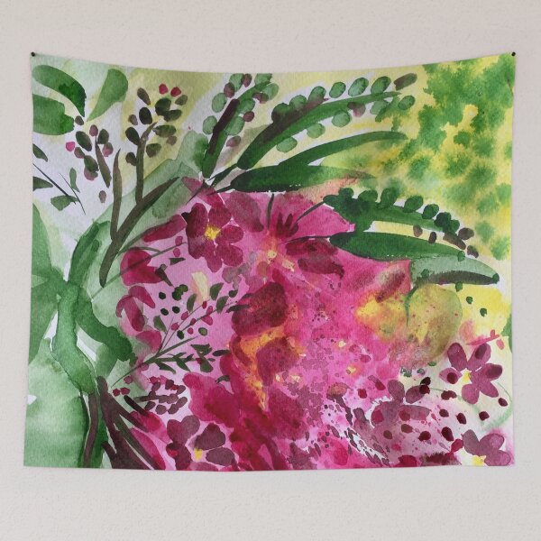 Item preview, Floral delight   Bold Abstract  designed and sold by Angela Haig-Harrison.