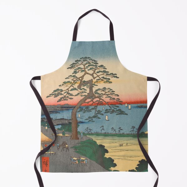 Item preview, Armor-Hanging Pine Vintage Ukiyo-e Japanese Art designed and sold by VintageArchive.