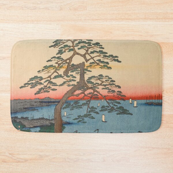 Item preview, Armor-Hanging Pine Vintage Ukiyo-e Japanese Art designed and sold by VintageArchive.