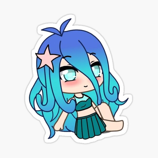 Gacha Robot Gacha Life Art Sticker 