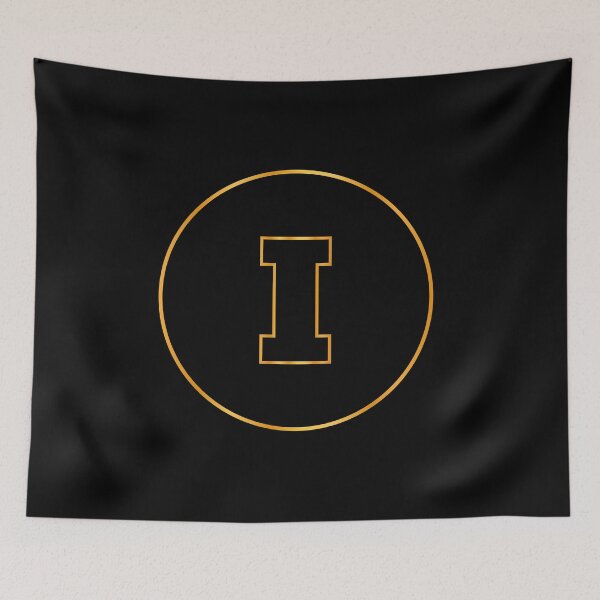 Item preview, Gold letter I designed and sold by HBWOLFARTS.