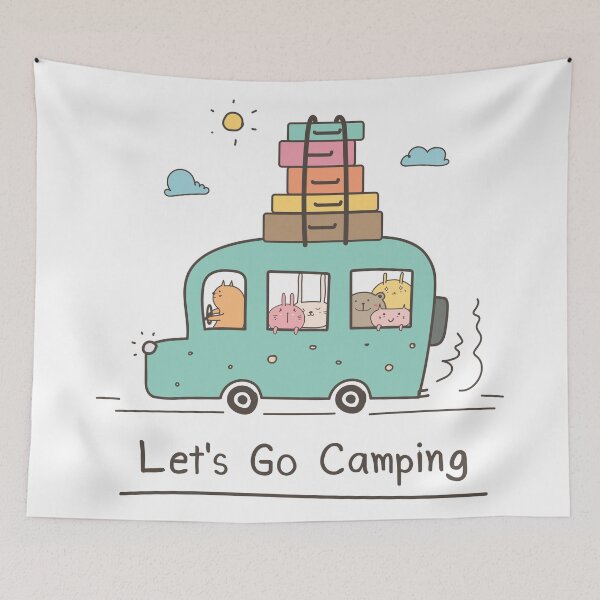 Item preview, Camping Let's Go Camping designed and sold by SportsT-Shirts.