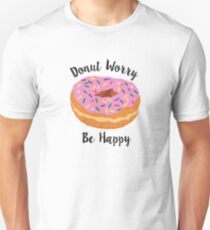 Donut Worry Slim Fit T-Shirt