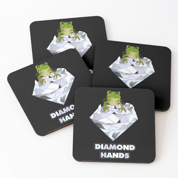 Item preview, Diamond Hands Frog designed and sold by Ian Wylie.