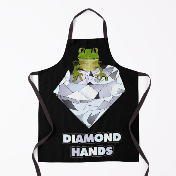 Item preview, Diamond Hands Frog designed and sold by Ian Wylie.