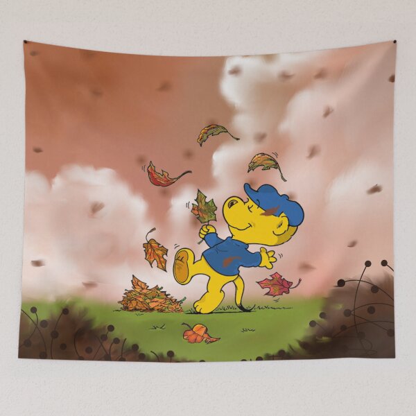 Item preview, Ferald Dancing Amongst The Autumn Leaves designed and sold by FERALD.