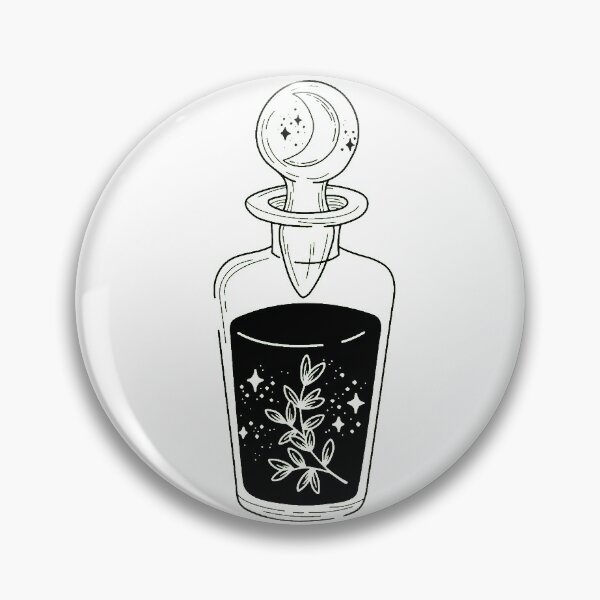 Item preview, Moon Potion black designed and sold by Spacey Kacey's Cosmic Creations.