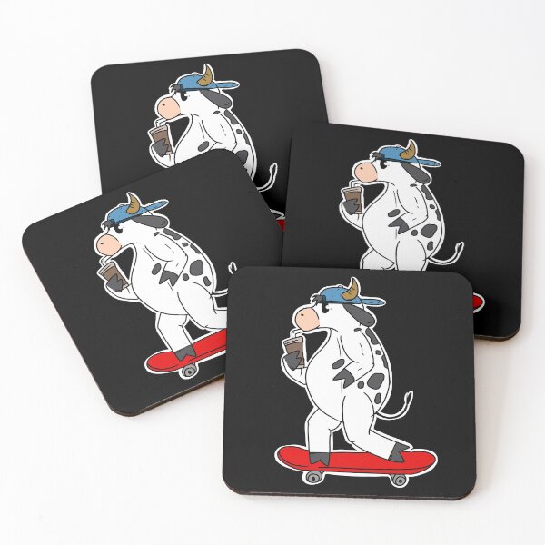 Item preview, Skateboarder Cow designed and sold by Whynot123.