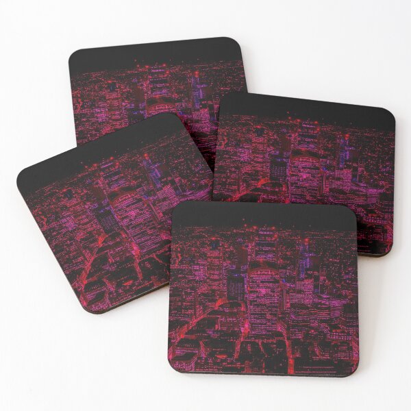 Item preview, London Skyline in Shades of Red designed and sold by jerankin.