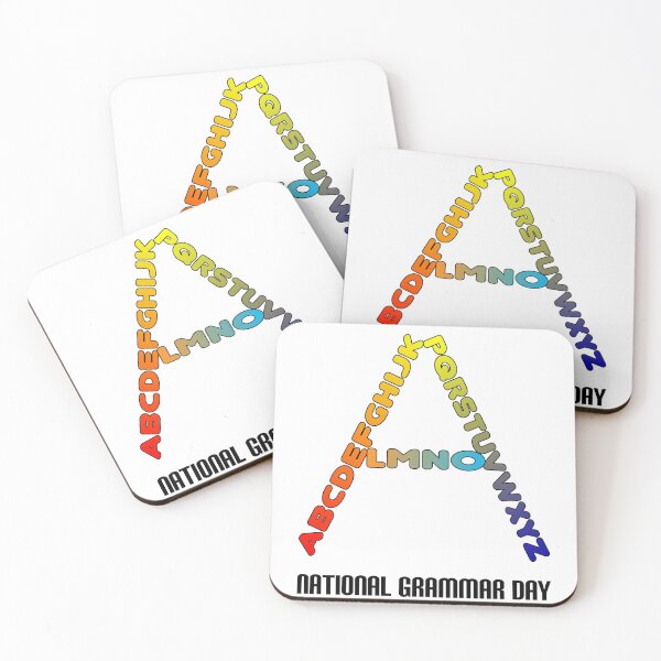 Item preview, Happy National Grammar Day designed and sold by ZamuDesign.