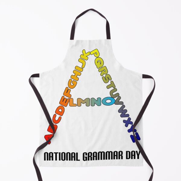 Item preview, Happy National Grammar Day designed and sold by ZamuDesign.