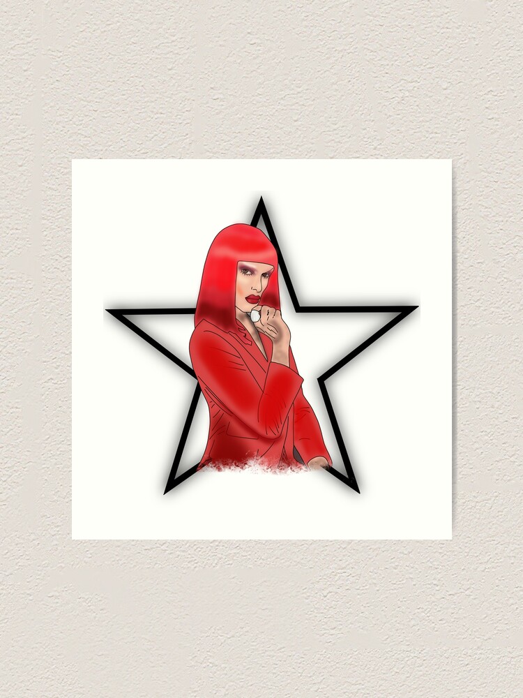 Jeffree Star red outfit trendy makeup artist famous beauty guru cute 