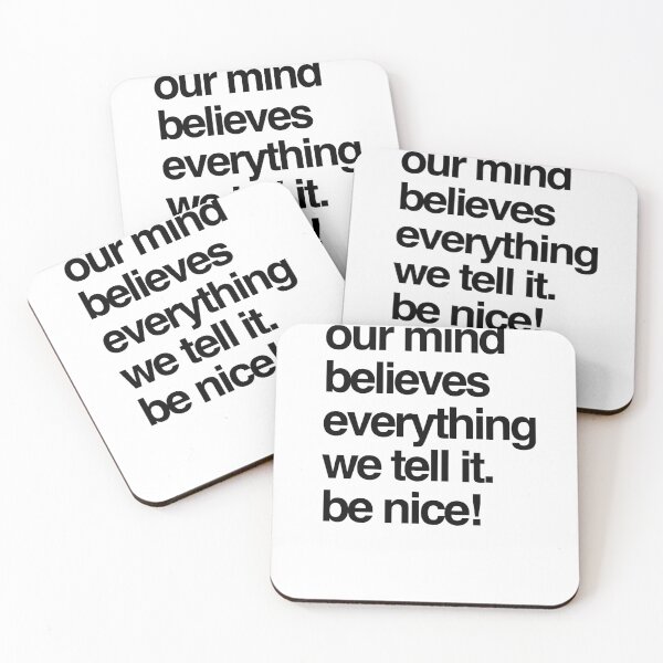 Item preview, Our mind believes everything we tell it designed and sold by Knut Grønna.