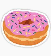 Pink Donut Sticker
