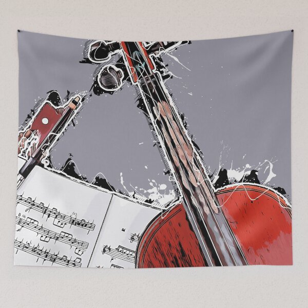 Item preview, Violin music art #violin #music designed and sold by JBJart.