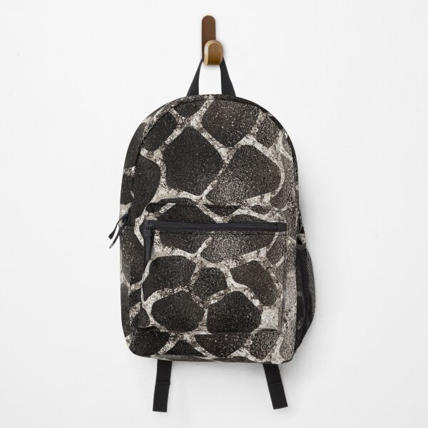 Item preview, Black Giraffe Leather Pattern designed and sold by Printedarts.