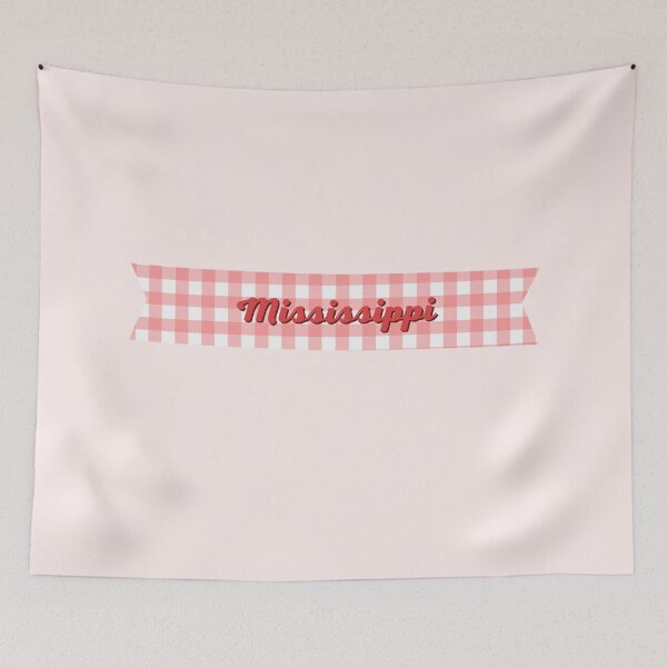 Item preview, Mississippi - Checkered Label designed and sold by CityCollection.