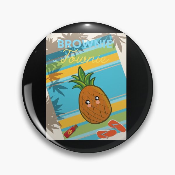 Item preview, Brownie Townie Pineapple designed and sold by dookiemd.