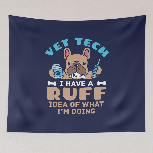 Item preview, Vet Tech Veterinary Technician I Have Ruff Idea of What I'm Doing designed and sold by jaygo.