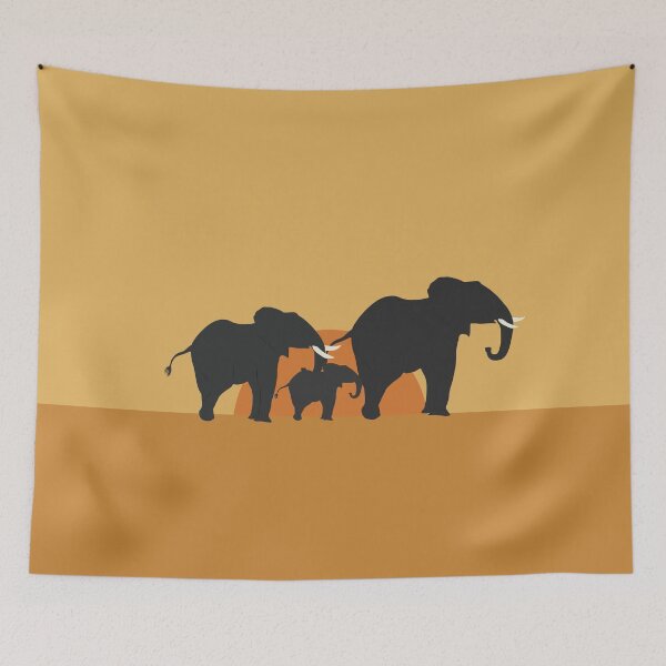 Item preview, Elephent Elephants love Elephants Family designed and sold by KLINESTORE.